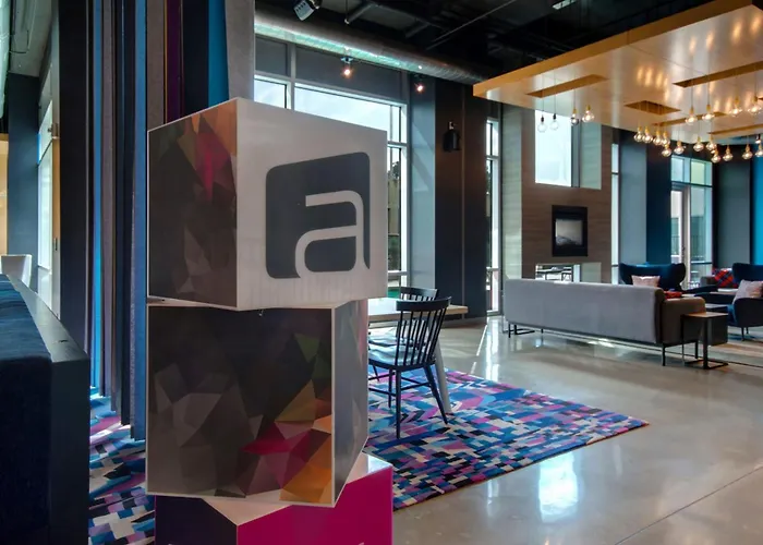 Hotel with pool: Aloft Oklahoma City Downtown - Bricktown